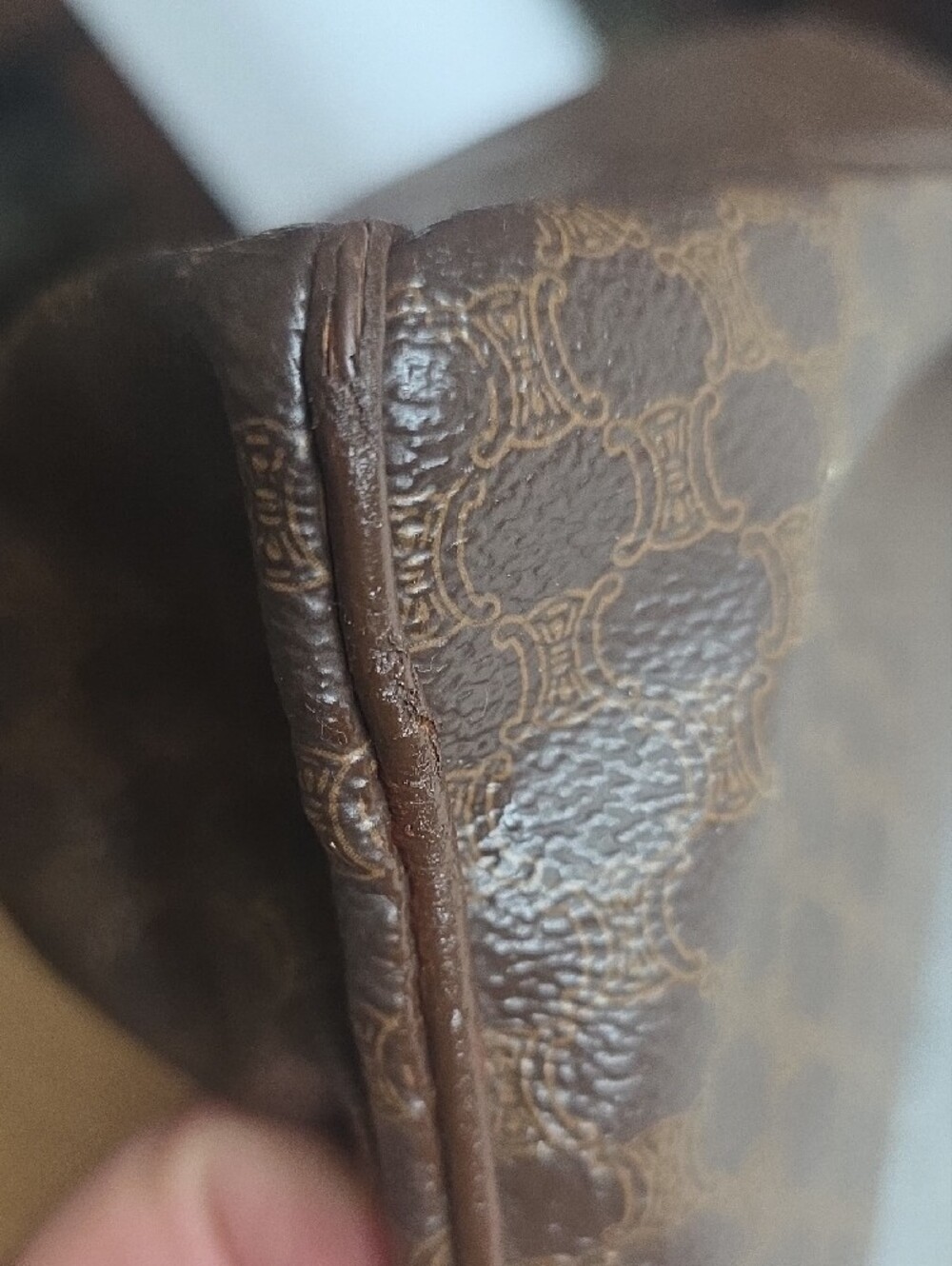 Celine Brown Monogram Tote Bag - Picture 13 of 14